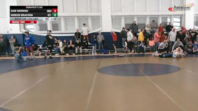 141 lbs Consi Of 16 #1 - Sam Herring, Unrostered vs Gideon Bracken, UPJ - UNATT