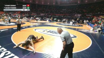 3A 215 lbs Cons. Round 3 - Jacob Tyderek, Joliet (West) vs Ryker Czubak, Joliet (Catholic Academy)