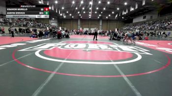 144F Quarterfinal - Austin Stevick, St. Michael The Archangel vs Xsavior Murillo, Hinton