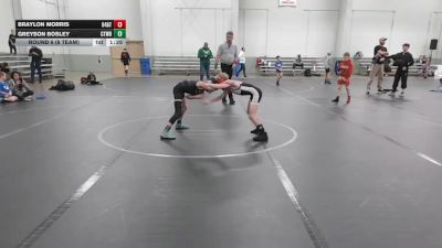 60 lbs Round 6 (8 Team) - Greyson Bosley, CTWHALE Blue vs Braylon Morris, 84 Athletes