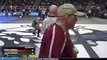 II-189 lbs Quarterfinal - Ethan Randall, Central Valley Academy vs Justin Soriano, Clarke