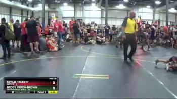 56 lbs Round 2 (6 Team) - Brody Verch-Brown, Untouchables Black vs Kynlie Tackett, Olympia
