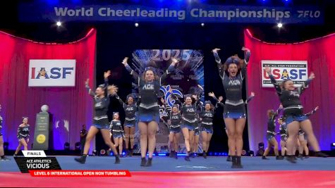 ACE Athletics - VICIOUS [2025 L6 International Open Non Tumbling Finals] 2025 The Cheerleading Worlds