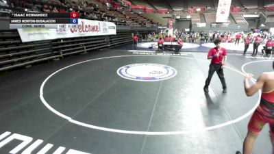 157 lbs Cons. Semis - Isaac Hernandez vs James Newton-Busalacchi