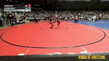 64 lbs Consi Of 8 #1 - Darek Diaz, Cory Clark Wrestling vs Louden Mills, Keystone Wrestling Club