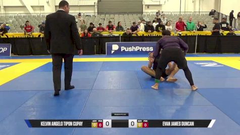 Evan James Duncan vs Kelvin Angelo Tipon Cupay 2025 World IBJJF Jiu-Jitsu No-Gi Championship