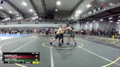 205 lbs Round 4 - Kasen Yates, Sedalia Youth Wrestling Club vs Karter Lutz, Centralia Wrestling Club