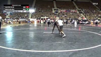 6A 138 lbs Cons. Round 5 - Braylon Hill, Mcadory vs Dalton Ellis, Chelsea