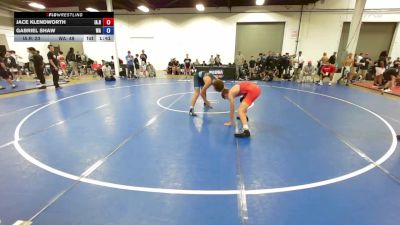 140 lbs Jace Klendworth, Iowa Red vs Gabriel Shaw, Washington