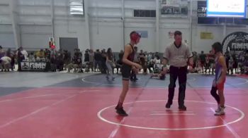 88 lbs Consi Of 8 #2 - Aiden Espinoza, Thatcher War Eagles vs Hadley Porter, MOGOLLON