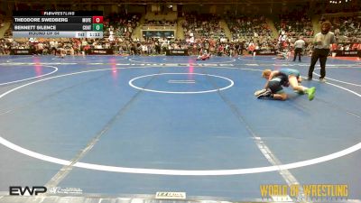 70 lbs Round Of 64 - Theodore Swedberg, Moyer Elite vs Bennett Silence, Contender Wrestling Academy