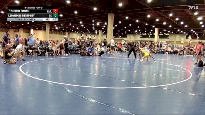 120 lbs Cons. Round 4 - Dustin Smith, Wrestling Academy Of Louisiana vs Leighton Dempsey, Holy Cross