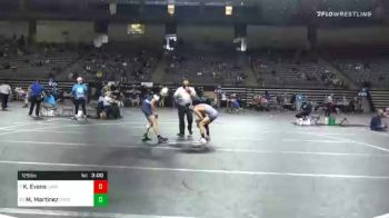 125 lbs Prelims - Kody Evans, Lackawanna vs Mac Martinez, Otero