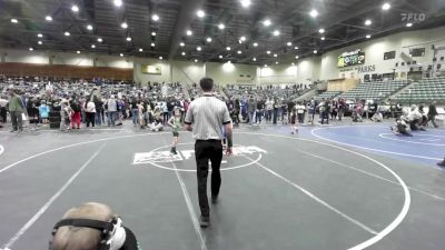 46 lbs Quarterfinal - Boe Janes, Rocky Mountain Wr Ac vs Wesley Herold, Greenwave Youth WC