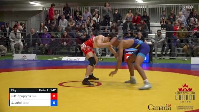 71kg 1st Place Match - Oleksandr Chupryna, Coast WA vs Jovanpreet Johal, Guru Gobind Singh WC