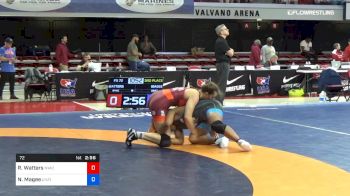 72 lbs 3rd Place - Rachel Watters, NYAC/OKC vs Nahiela Magee, Unattached