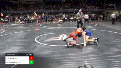 95 lbs Round Of 32 - Evan Ross, Abington Heights vs Logan Schreiner, Fort LeBoeuf