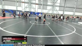 49 lbs Quarterfinal - James Irvine, Mat Demon Wrestling Club vs Jag OBrien, Wasatch Wrestling Club