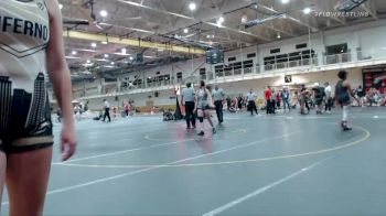 127 lbs Finals (8 Team) - Anna Krizan, Beast Mode Green vs Elizabeth Colson, Indiana INFERNO BLACK