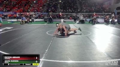 5A 170 lbs Cons. Round 2 - Gavin Hudson, Borah vs Payson Abrams, Madison