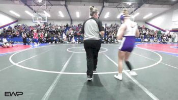 115 lbs Quarterfinal - IzaBella Maturino, Broken Arrow Girls vs Hayden Chambers, Bristow