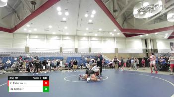 193 lbs Champ. Round 2 - Ceasar Salas, Crown Point vs Xavior Palacios, Bellmont