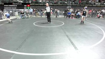 100 lbs Round Of 16 - Ryan Lombreglia, Iron Horse vs Kingston Walsh, Shore Thing