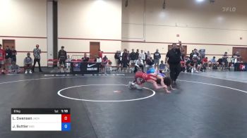 61 kg Rnd Of 32 - Logan Swensen, Jackrabbit Wrestling Club vs Joey Buttler, Indiana RTC