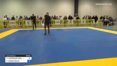 PEDRO HENRIQUE MONTEIRO PALHARES vs FELIPE CESAR SILVA 2020 IBJJF Pan No-Gi Championship