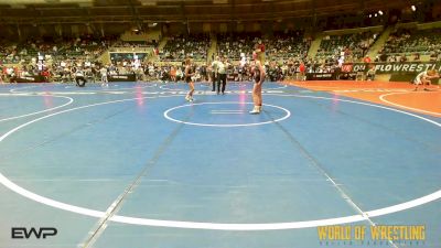 88 lbs Quarterfinal - Adriana Ragona, JRW Jake Reicin Wrestling vs Presley Williams, Sperry Wrestling Club