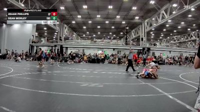 106 lbs Round 3 (6 Team) - Sean Morley, Viking WC vs Julian Phillips, Colonial Pride