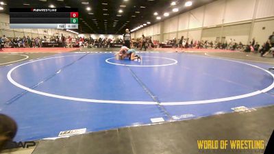 110 lbs Rr Rnd 3 - HAYLEE COOK, Untouchables Girls Teal vs Scarlett Vigil, Funky Singlets K-6