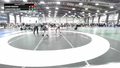 120 lbs Round Of 32 - Jayden Preston, AZ vs Christopher Metz, GA