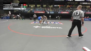 149 lbs Cons. Semi - 10 Alex Pena, Wayland Baptist vs 13 Mario De La Torre, Southeastern