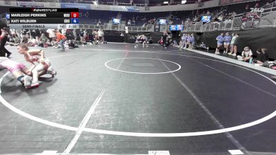 106 lbs Semifinal - Marleigh Perkins, Missouri Outlaws vs Kati Wilburn, Chica Tacitos