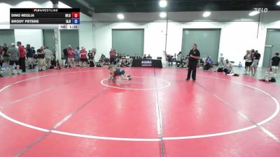 80 lbs Dino Neglia, New York Blue vs Brody Peters, Iowa Red