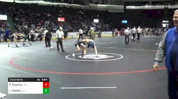 126 lbs Consolation - Ryan Esperto, Union vs Jaden Cassel, Auburn Riverside