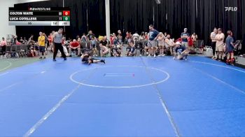 95 lbs Round 1 (6 Team) - Luca Cotellese, Triumph Trained vs Colton Waite, Upstate Uprising