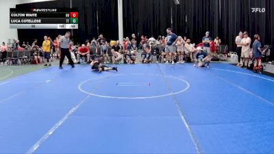 95 lbs Round 1 (6 Team) - Luca Cotellese, Triumph Trained vs Colton Waite, Upstate Uprising