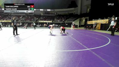 157 lbs Consi Of 4 - Sam Gallardo, UNLV vs Matox Allen, Liberty