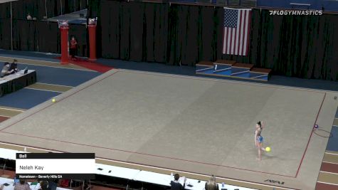 Neleh Kay - Ball - 2021 Rhythmic Elite Qualifier