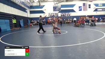 113 lbs Prelims - Issac Lopez, Manhattan vs Casin Lawrence, Olathe North