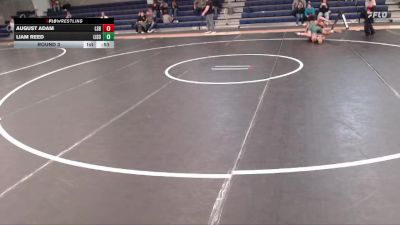 112-114 lbs Round 3 - August Adam, Lincoln Standing Bear vs Liam Reed, Lincoln Southwest