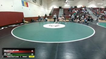 144 lbs Cons. Round 7 - Braedyn Nelson, Natrona County vs Kit Tait, Mountain View