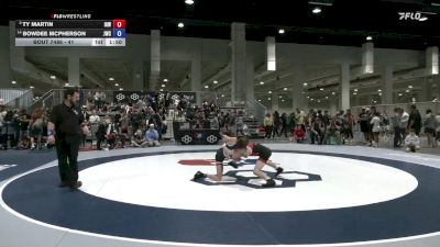 41 lbs Champ. Round 3 - Ty Martin, Immortal Athletics WC vs Bowdee McPherson, Juab Wrestling Club