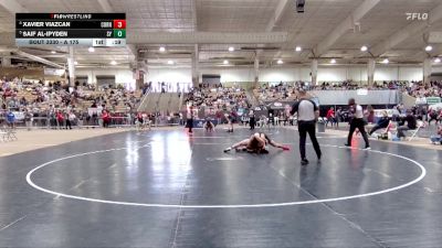 A 175 lbs Cons. Round 3 - Saif Al-Ipyden, Sycamore High School vs Xavier Viazcan, Cornersville High School