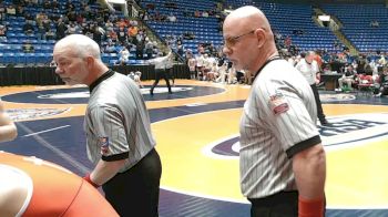 157 lbs Quarterfinals (8 Team) - Collin Swedberg, Woodstock (Marian) vs Justus Heeg, New Lenox (Providence Catholic)