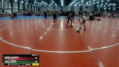 76 lbs Rd# 8- 12:30pm Saturday Final Pool - Alex Strobl, Bitetto Trained vs Jaisen Sharma, East Coast Elite