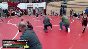 52-54 lbs Round 1 - Korban Moe, Contenders WA vs Parker Canada, Indian Creek WC