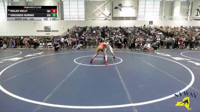 138 lbs Champ. Round 2 - Nolan Kelly, LeRoy Wrestling Club vs Vincenzo Rubino, Deep Roots Wrestling Club